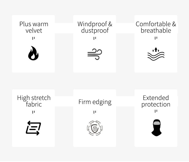 Weezo™ ArcticShield Full Face Thermal Balaclava