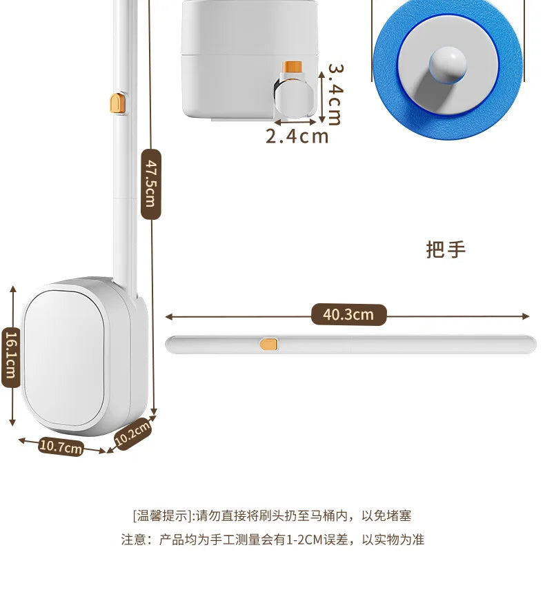 Weezo™ Disposable Head Toilet Brush
